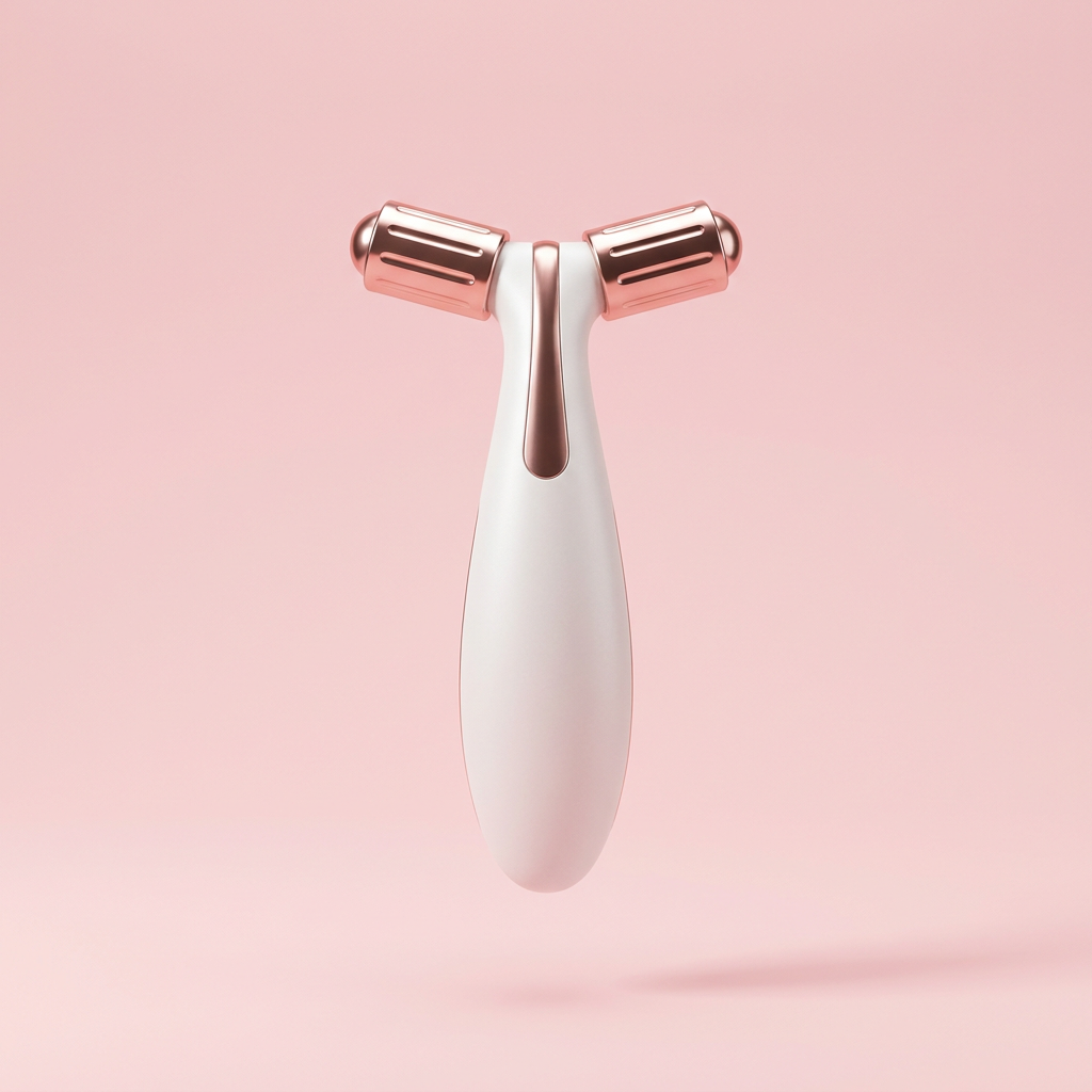 EMS Face-Sculpt Roller beauty device