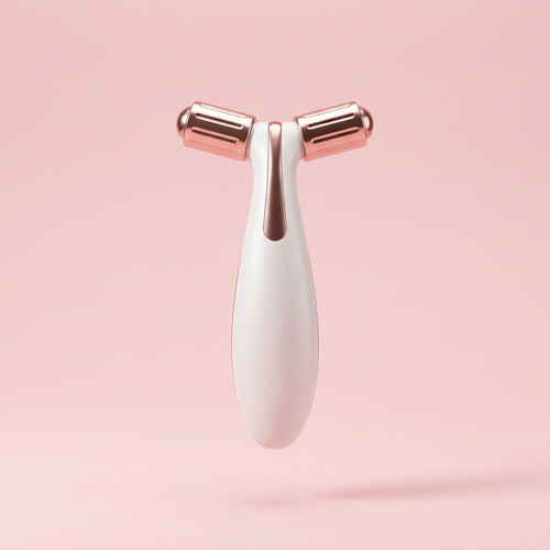 EMS Face-Sculpt Roller beauty device