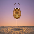 Solar Mandala Garden Light